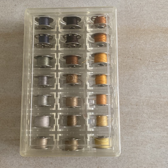 Bobbin Boxes with threaded bobbins included. - Picture 3 of 6